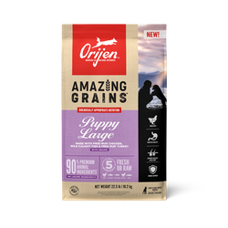 Orijen large breed sales puppy feeding guide